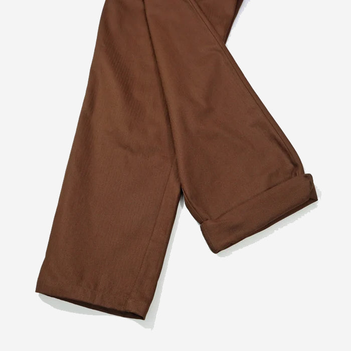 Chef Pants - Chocolate Herringbone