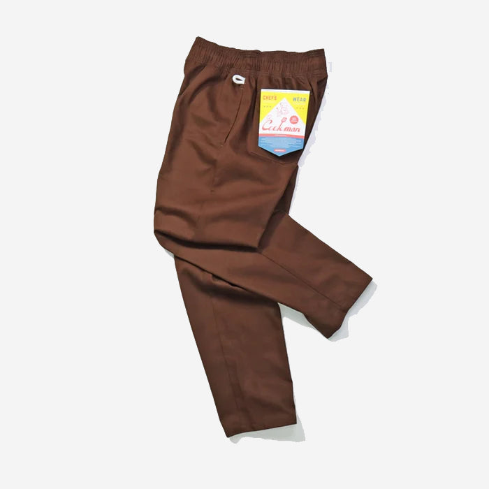 Chef Pants - Chocolate Herringbone