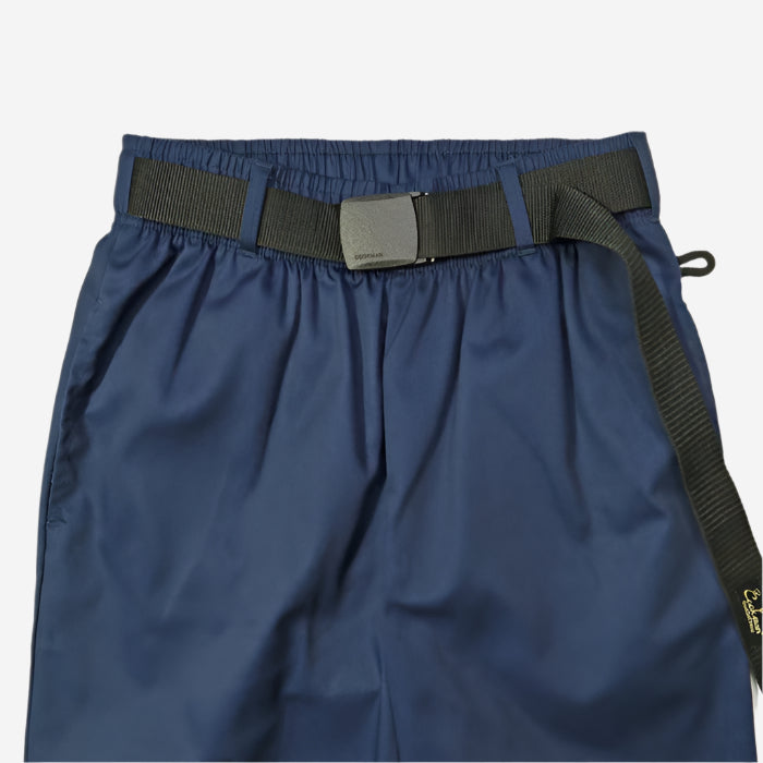 Chef Pants Semi-Wide - Black Belt - Navy