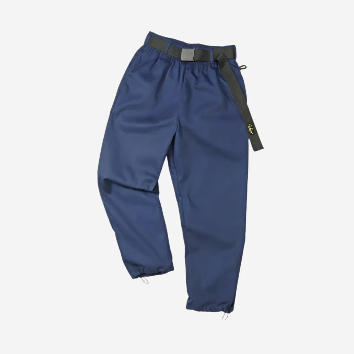 Chef Pants Semi-Wide - Black Belt - Navy