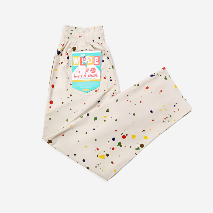 Chef Pants Semi-Wide - Sauce Splash Beige
