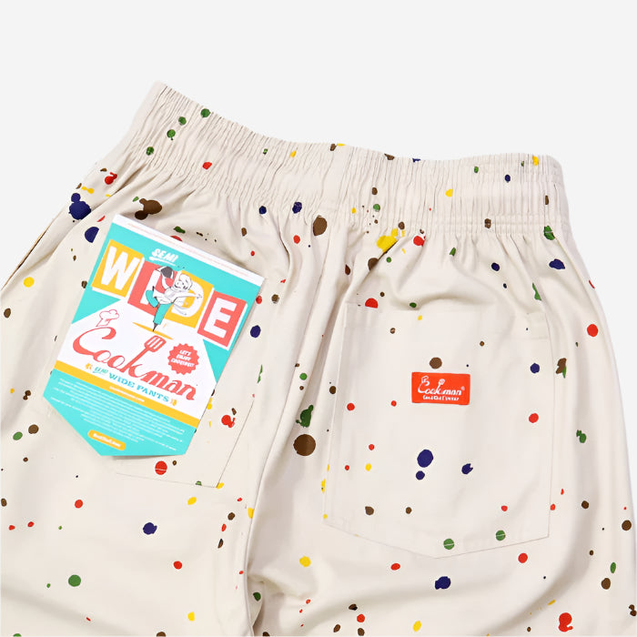 Chef Pants Semi-Wide - Sauce Splash Beige