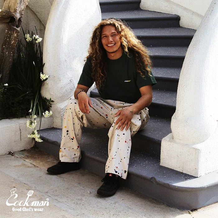 Chef Pants Semi-Wide - Sauce Splash Beige