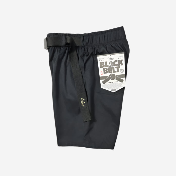 Chef Shorts - Black Belt - Black