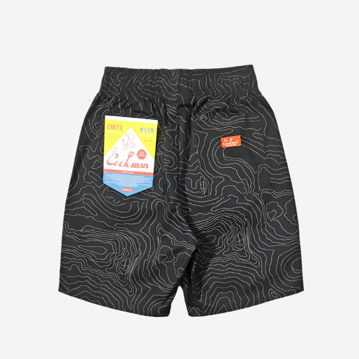Chef Shorts Front Pocket - Big Bear Black