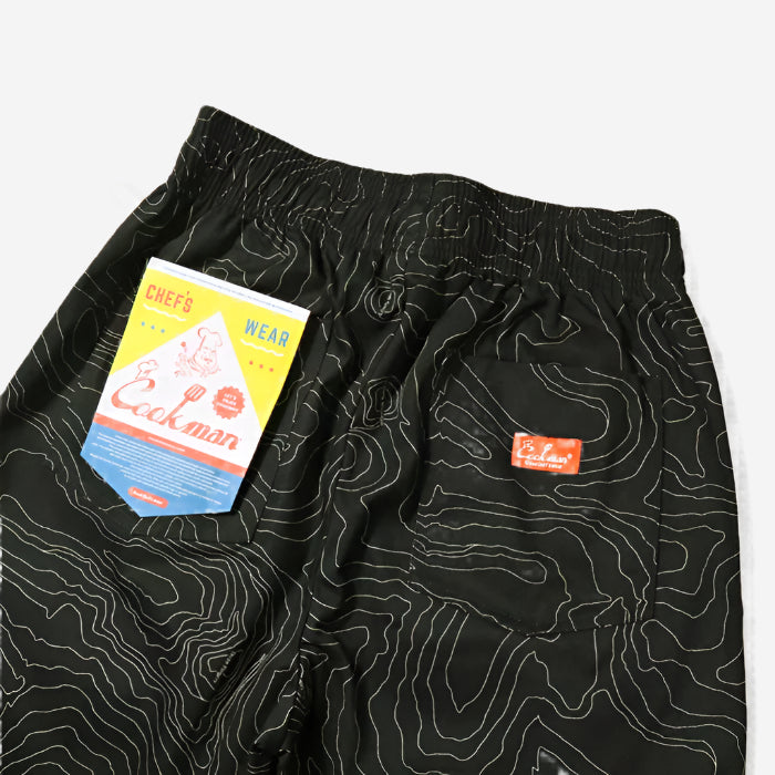 Chef Shorts Front Pocket - Big Bear Black
