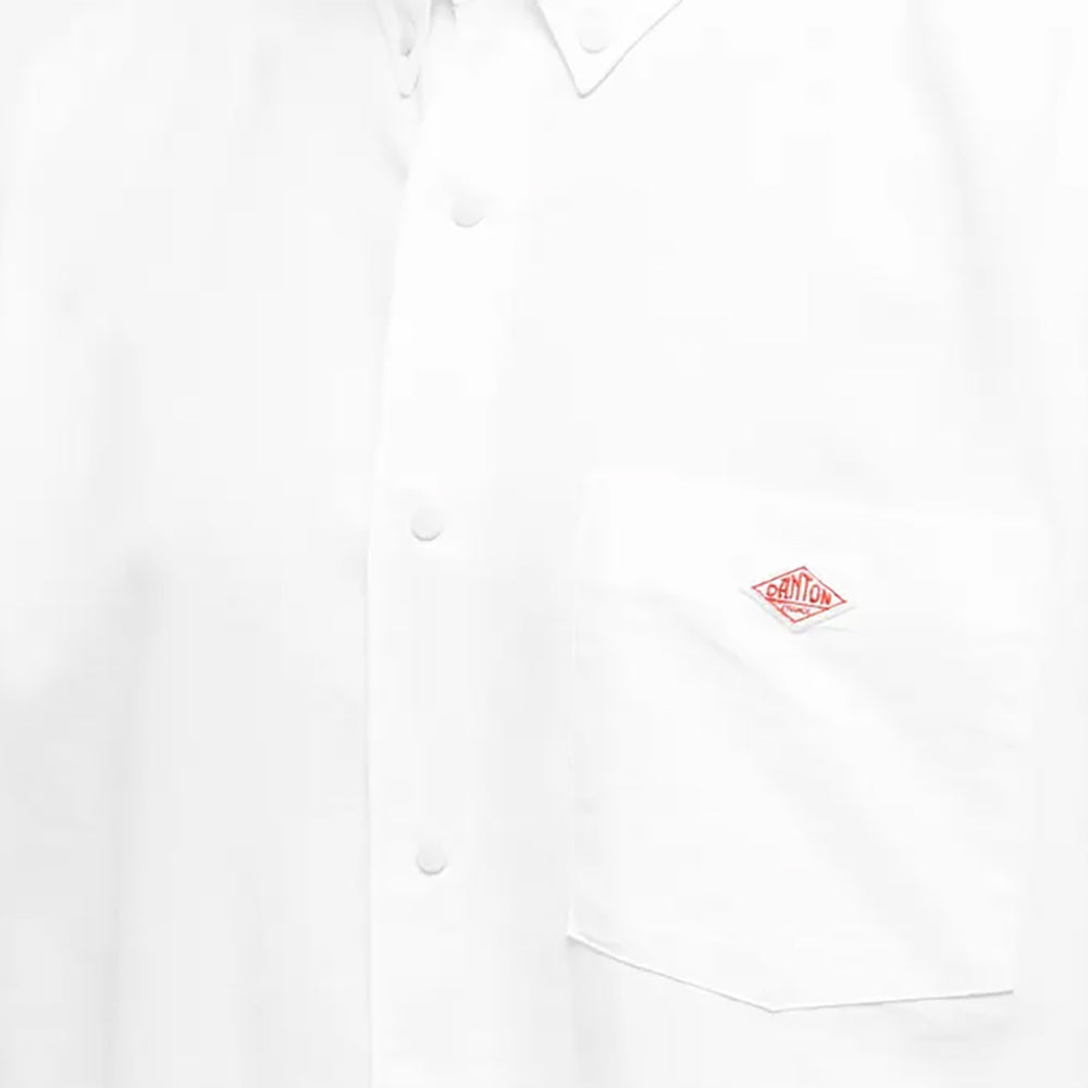DANTON - Coolmax Oxford BD L/S Shirt - White – Muddy George