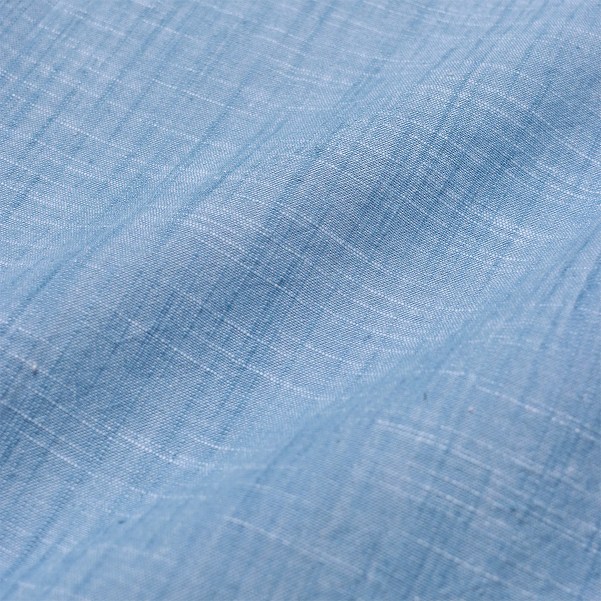 Costa Chambray Slub S/S Shirt - Allure Blue