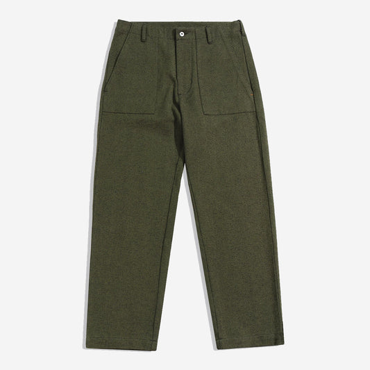 Coup Cotton Drill Fatigue Trouser - Green