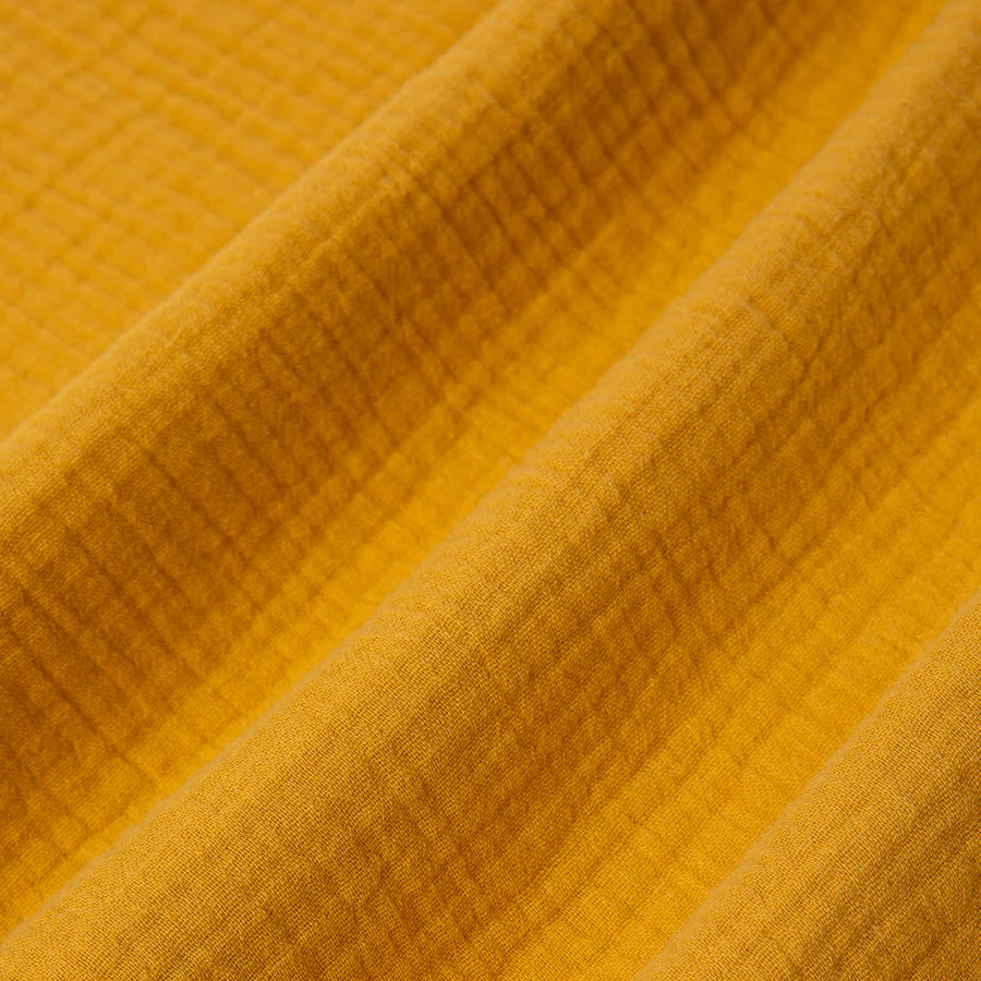 Crammond Double Gauze S/S Vacation Shirt - Saffron