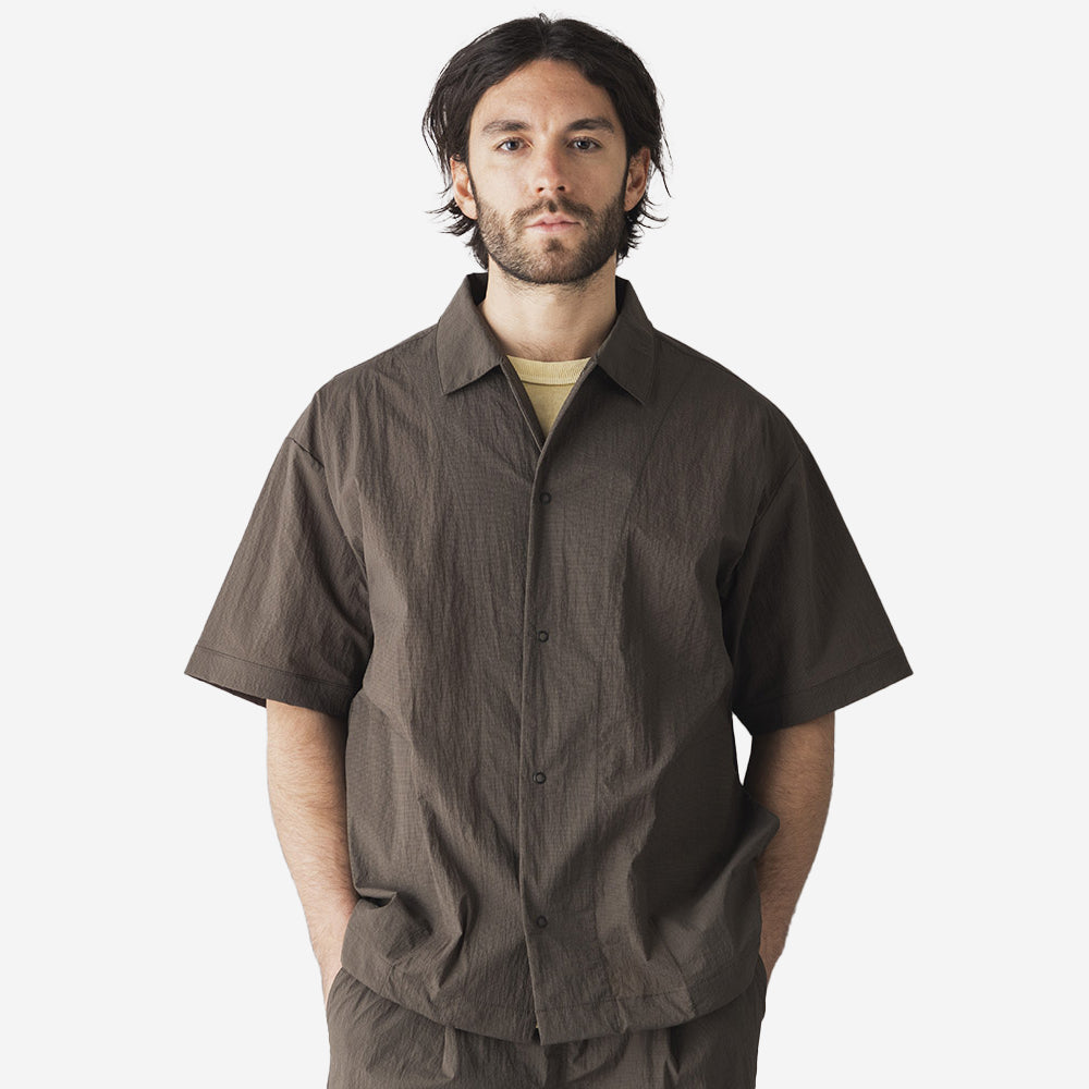 Crispy Baseball (BB) Shirt - Smoke Wood