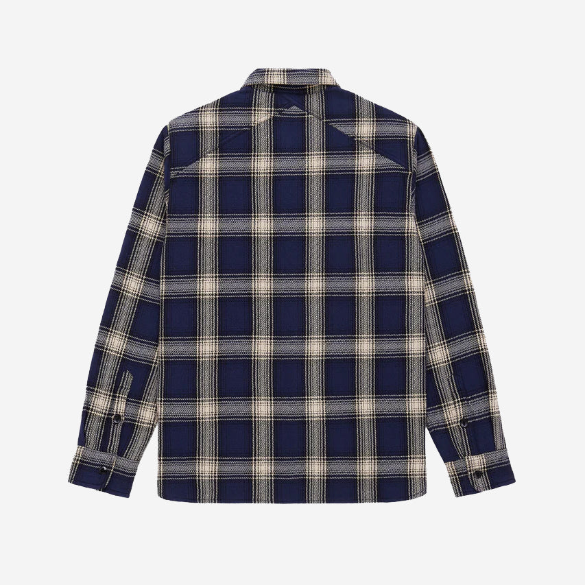 Crosscut Flannel Shirt - Midnight Plaid