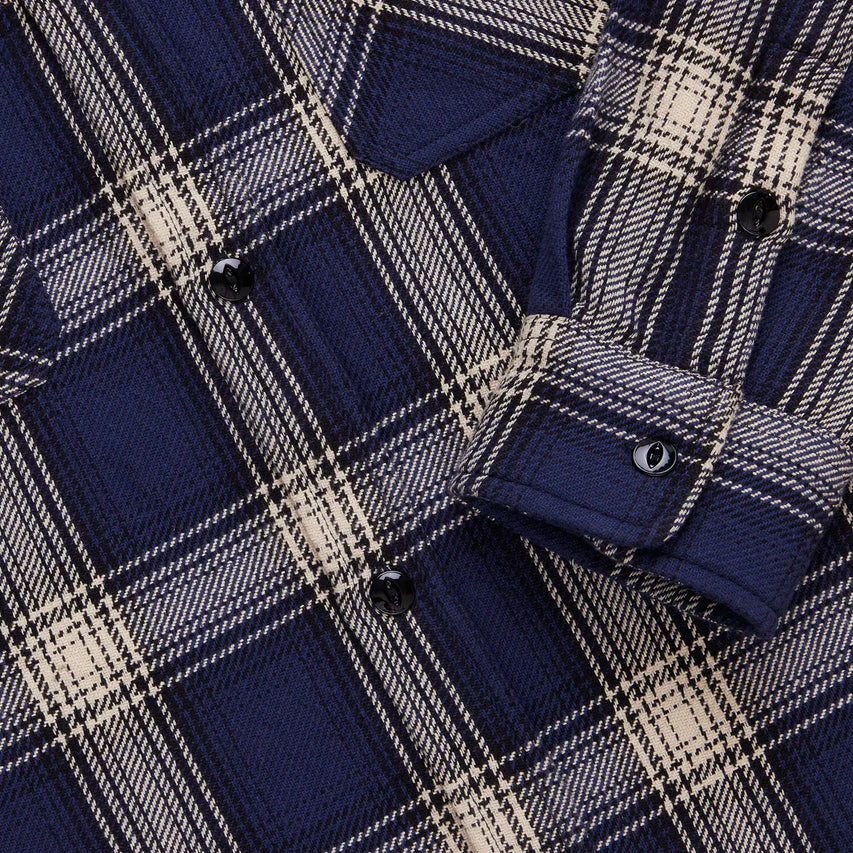 Crosscut Flannel Shirt - Midnight Plaid