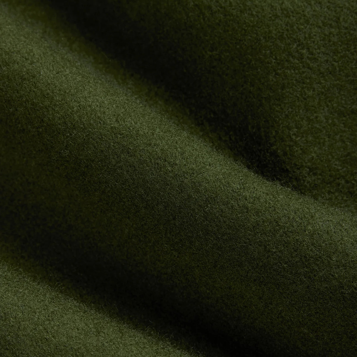 Cycling Melton Wool Jacket - Hunter Green