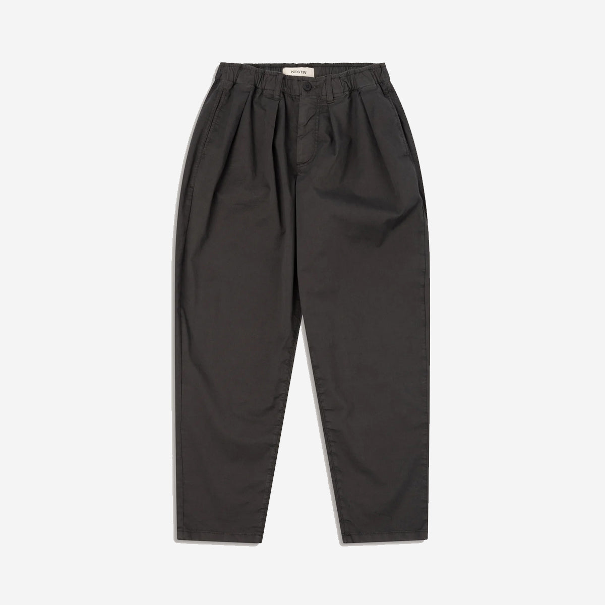 Clyde Cotton Twill Loose Pant - Slate Grey