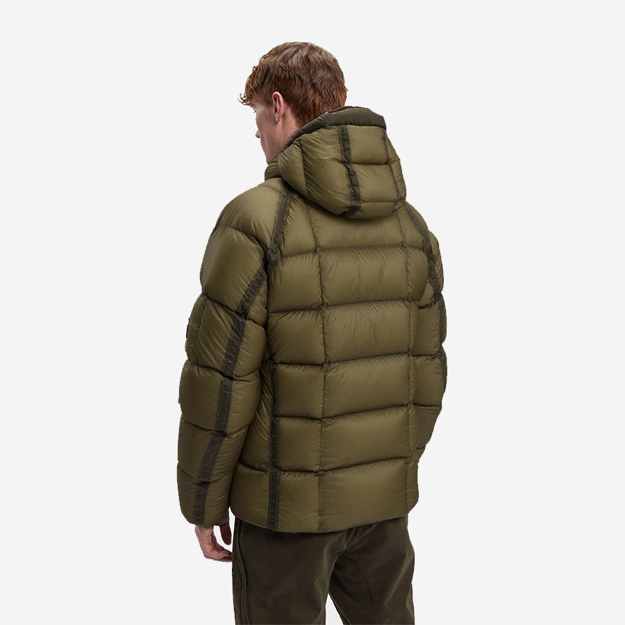 DD Shell Hooded Down Parka - Olive