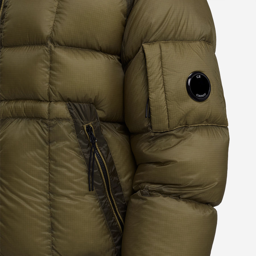 DD Shell Hooded Down Parka - Olive
