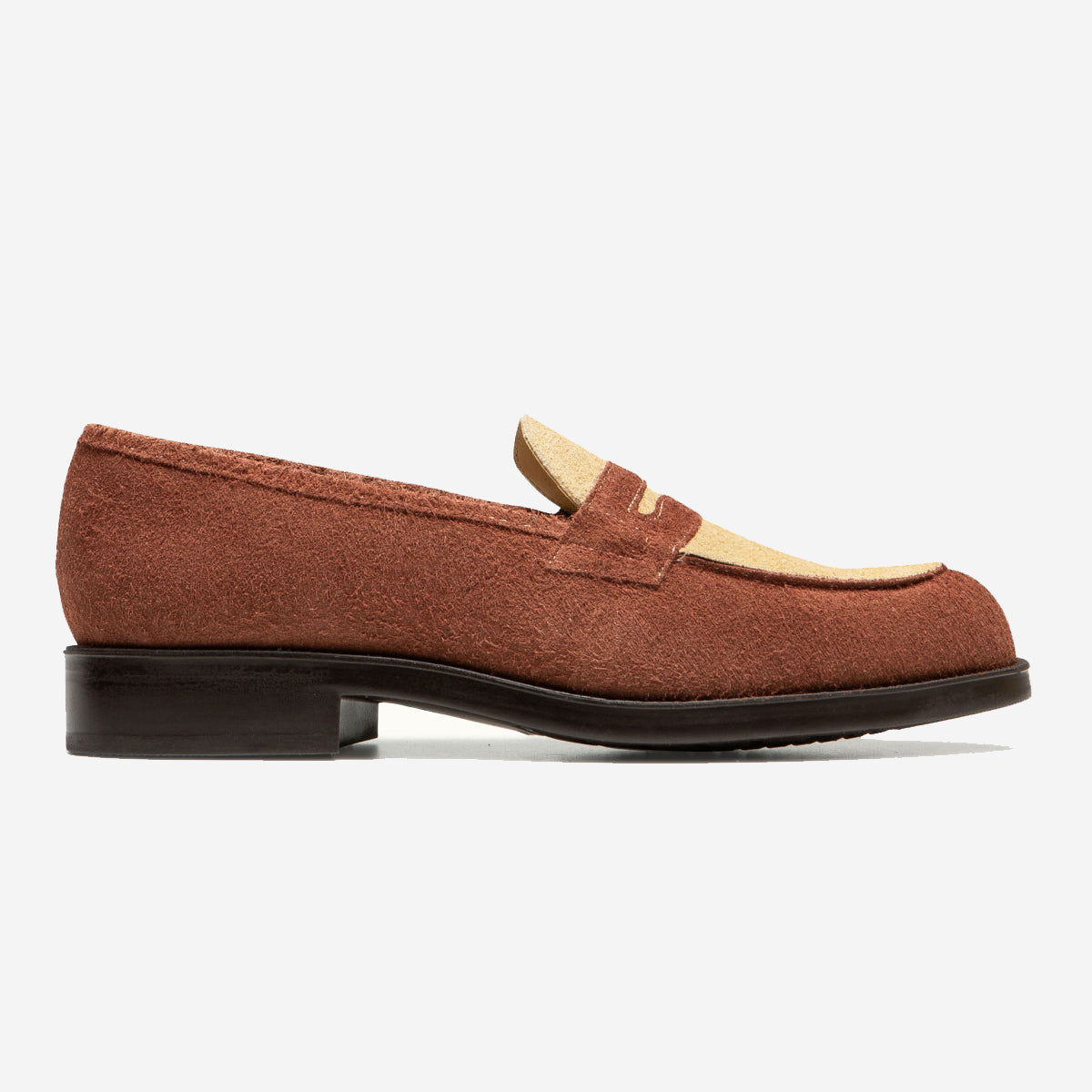 Dalior 2 VV2 Suede Penny Loafer - Chocolate/Beige