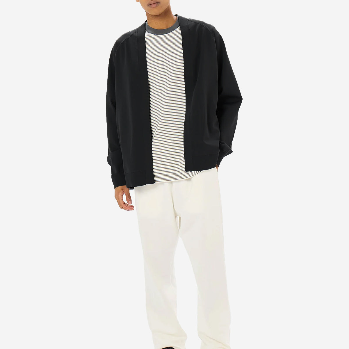 DELTAPEAK Knit Cardigan - Black