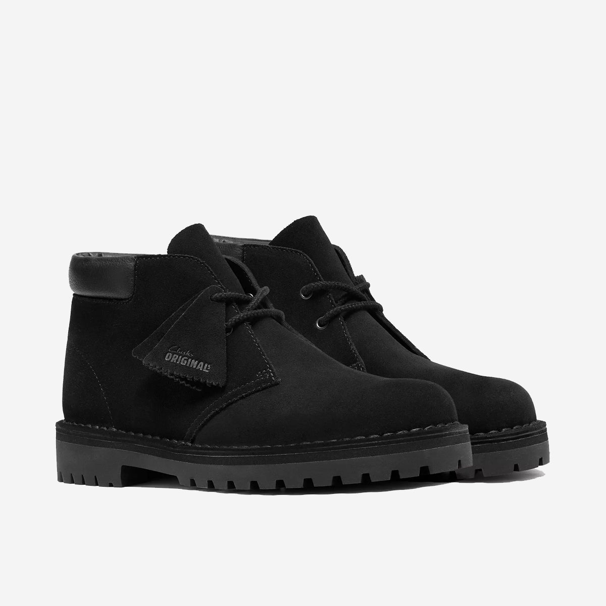 Desert 2456 Rock Suede Boots - Black