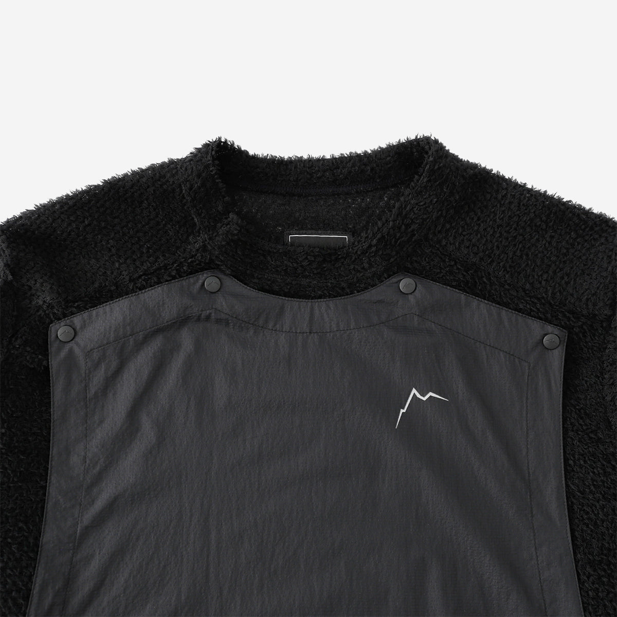 Detach Wind Alpha Fleece Pullover - Black