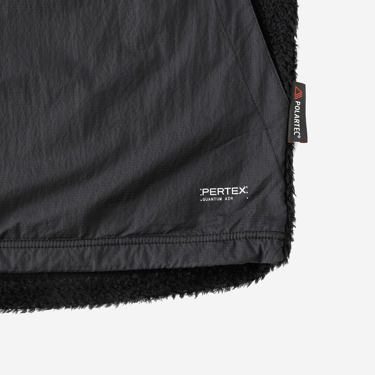 Detach Wind Alpha Fleece Pullover - Black