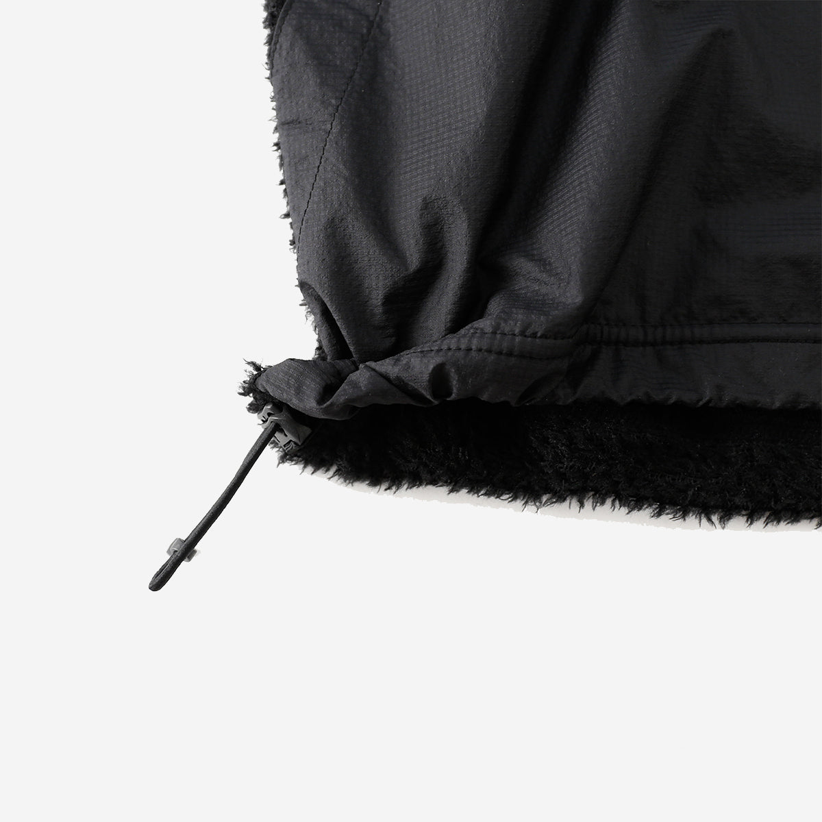 Detach Wind Alpha Fleece Pullover - Black