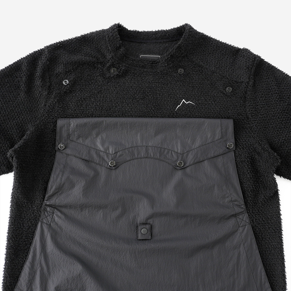 Detach Wind Alpha Fleece Pullover - Black