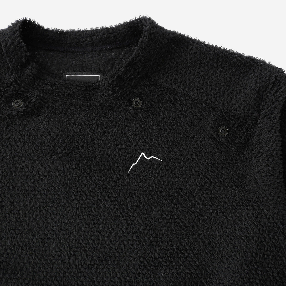 Detach Wind Alpha Fleece Pullover - Black