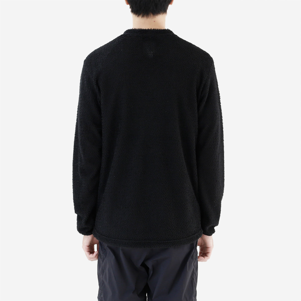 Detach Wind Alpha Fleece Pullover - Black