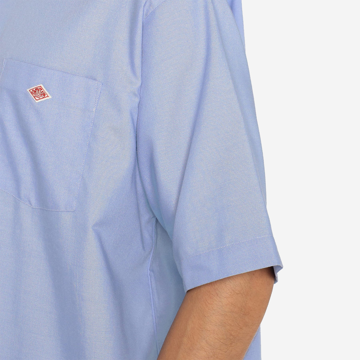 Dot Button BD Oxford S/S Shirt - White