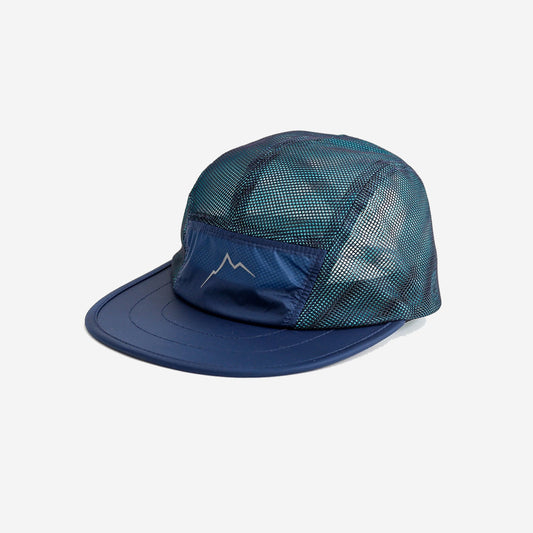 Double Mesh Feather Cap - Navy
