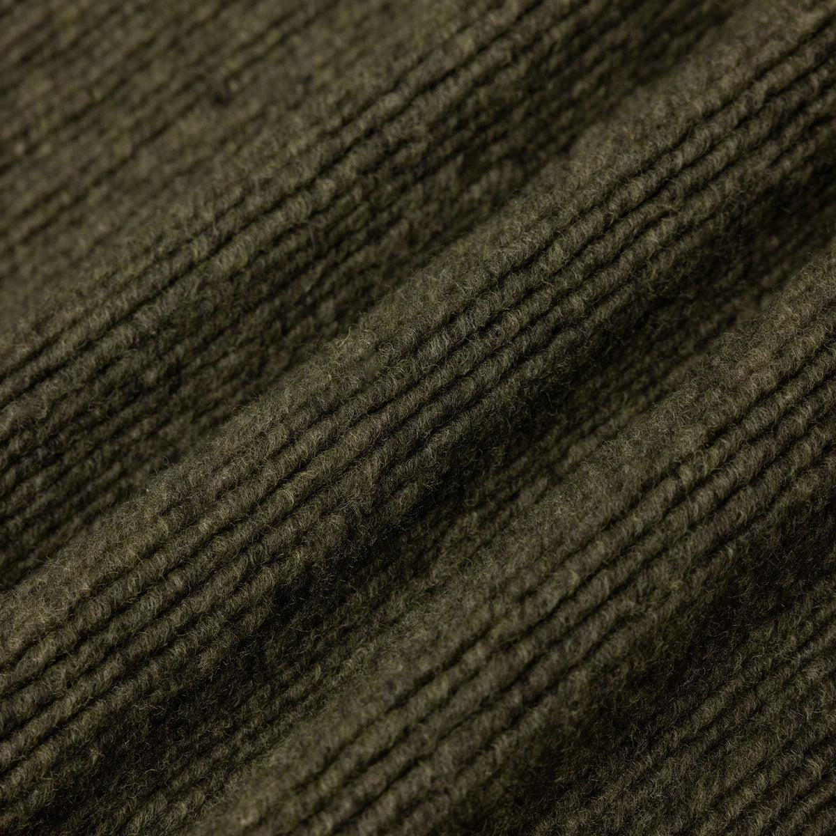 Dreghorn Fleece Zip Cardigan - Olive