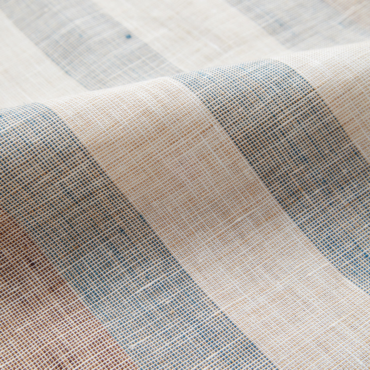 Drift Linen S/S Vacation Shirt - Chambray Stripe