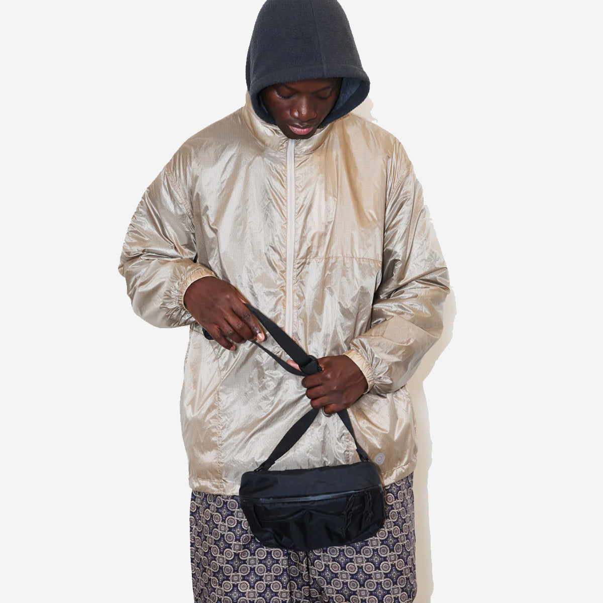 Dyneema Tech Shoulder Bag - Black