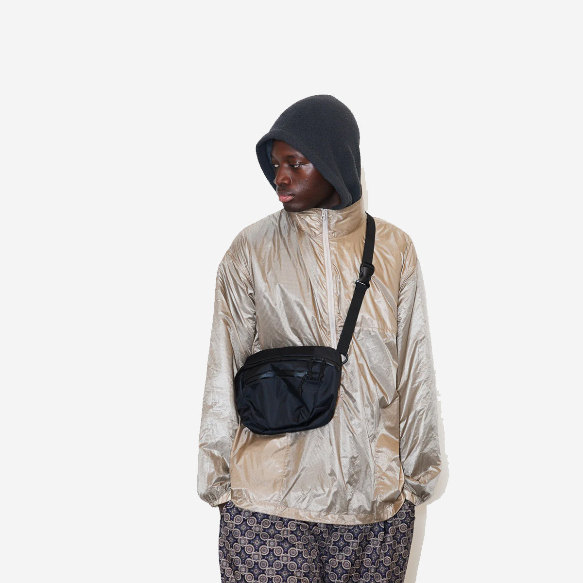 Dyneema Tech Shoulder Bag - Black