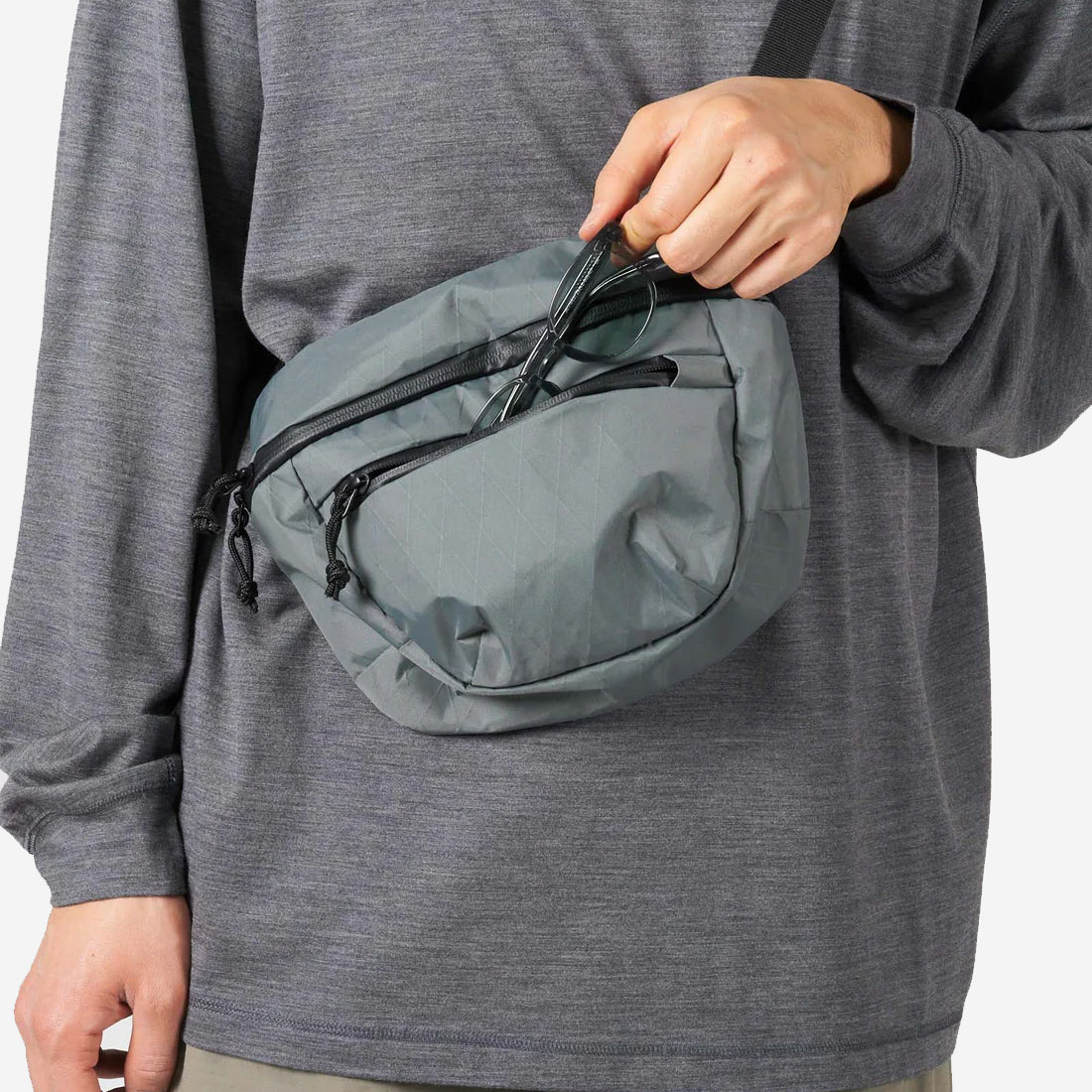 Dyneema Tech Shoulder Bag - Grey