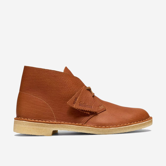 Desert Leather Boots - Burnt Orange