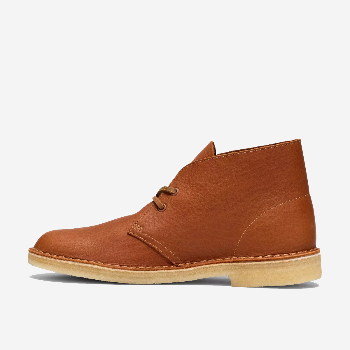 Desert Leather Boots - Burnt Orange
