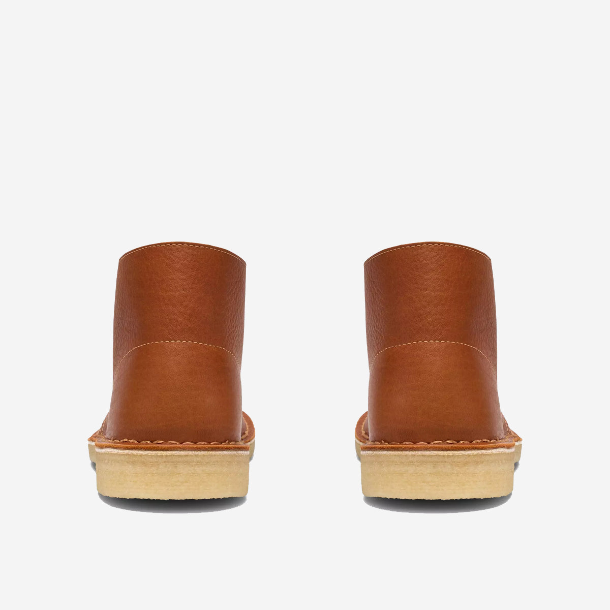 Desert Leather Boots - Burnt Orange