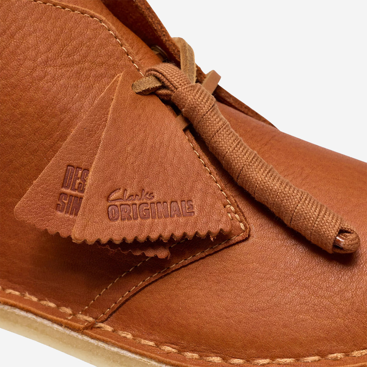 Desert Leather Boots - Burnt Orange