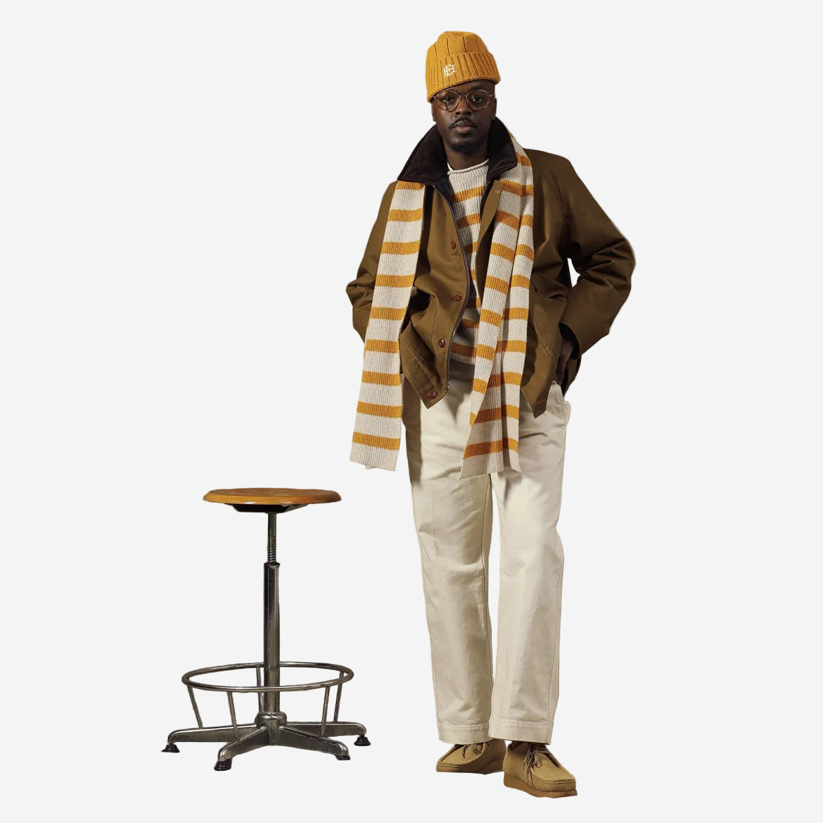 Dorset Waxed Cotton Raglan Sport Jacket - Brown