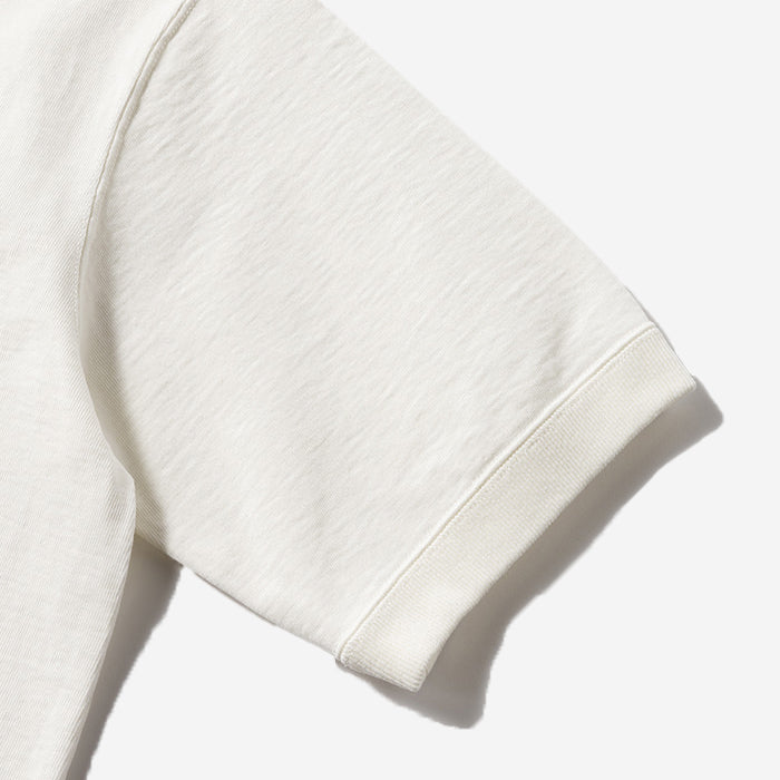 Dotsume Rib Polo - Rosin x Black