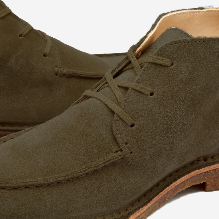 Dukeflex Suede Boots - Forest Green