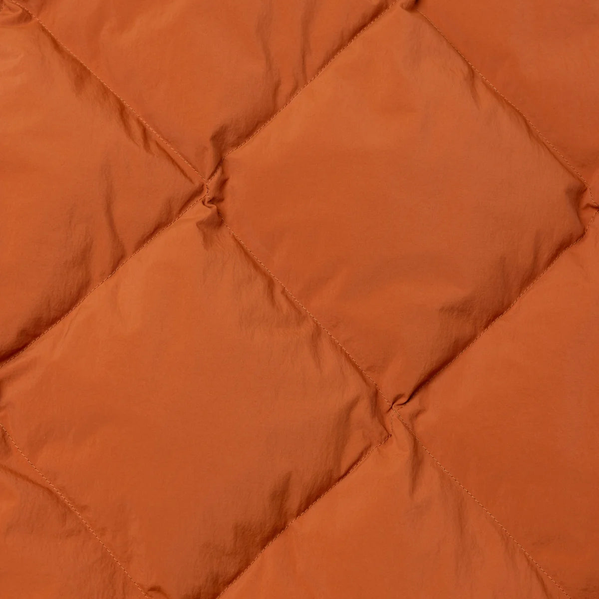 Dunbar Quilted Padded Jacket - Deep Orange