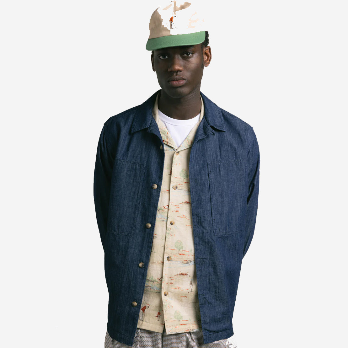 Durno Vacation Overshirt - Denim
