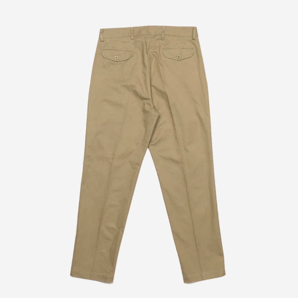 Enfield Two Pleat Gabardine Pant - Khaki