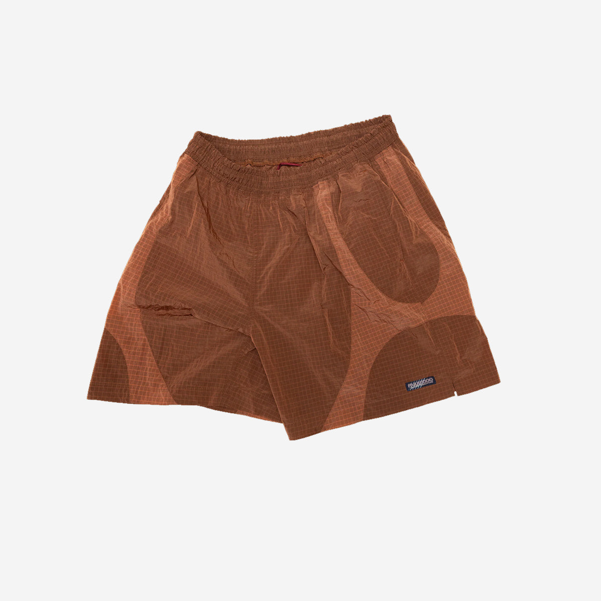 Equis Nylon Ripstop Shorts - Pomegranate/Ruby