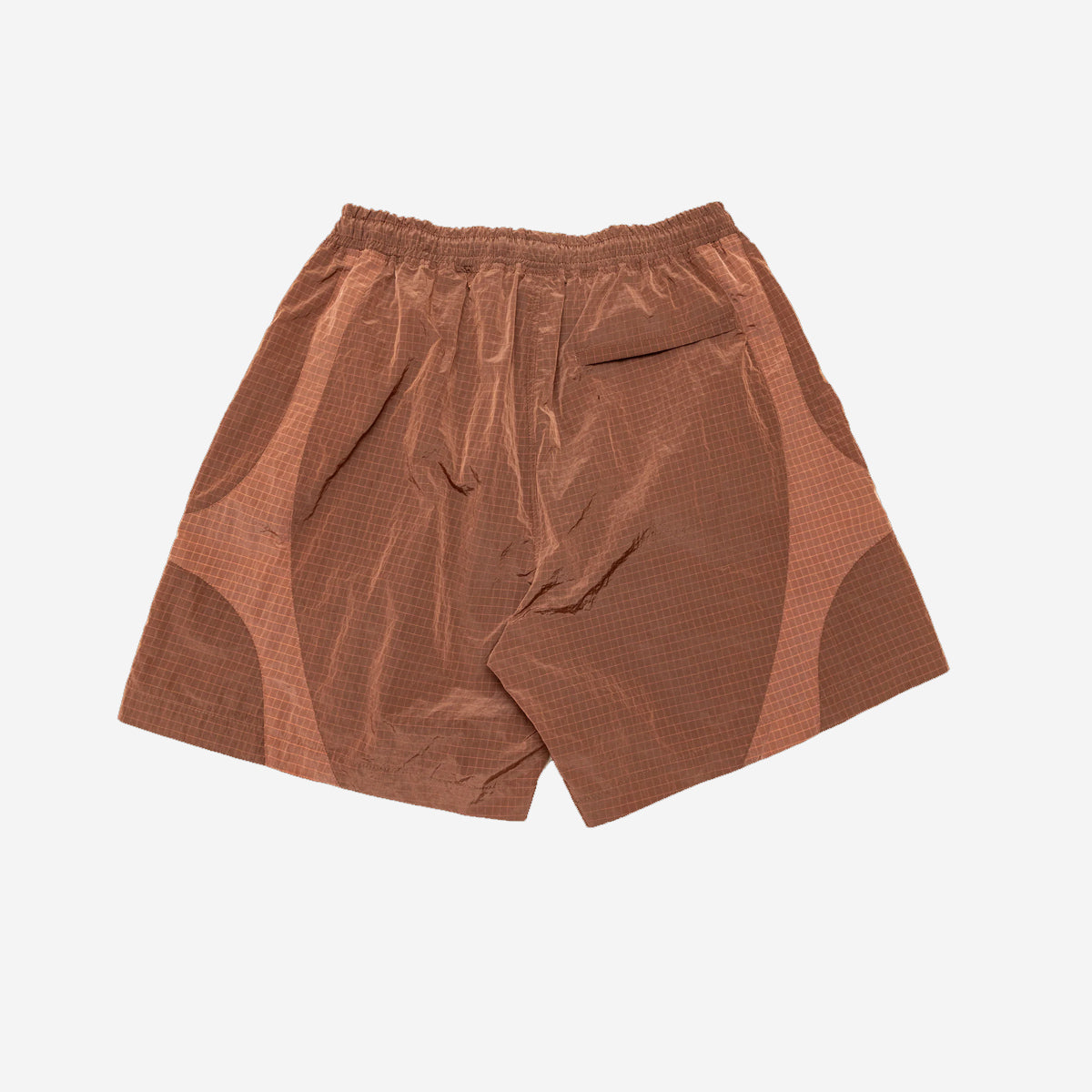 Equis Nylon Ripstop Shorts - Pomegranate/Ruby