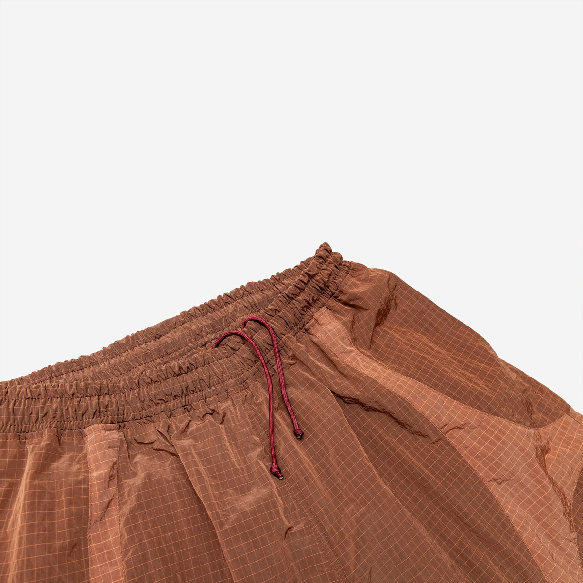 Equis Nylon Ripstop Shorts - Pomegranate/Ruby